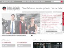 Tablet Screenshot of dhfpg.de