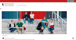 Desktop Screenshot of ilias.dhfpg.de